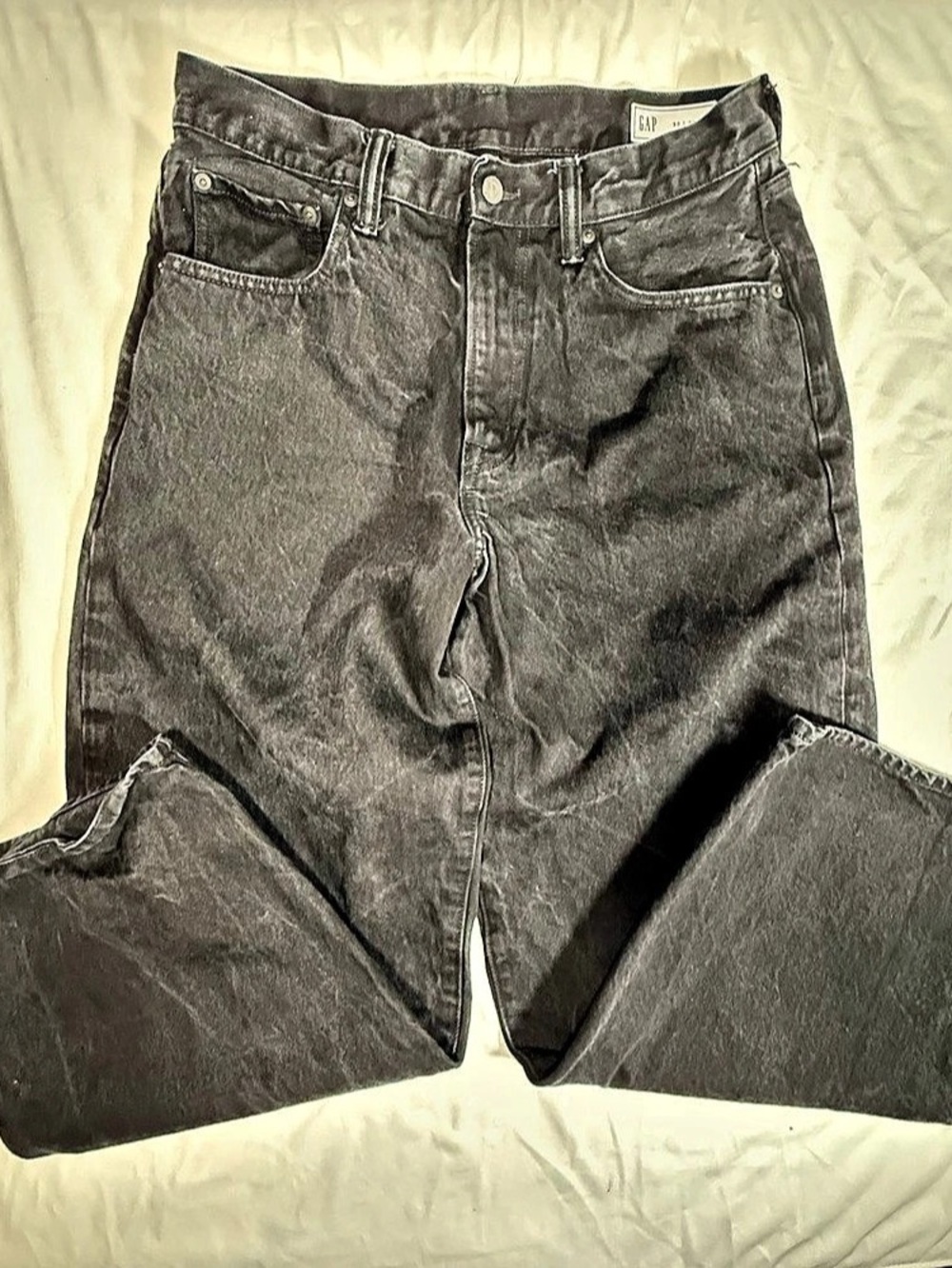 Gap Straight Leg Jeans Gray Waist 30 x 32